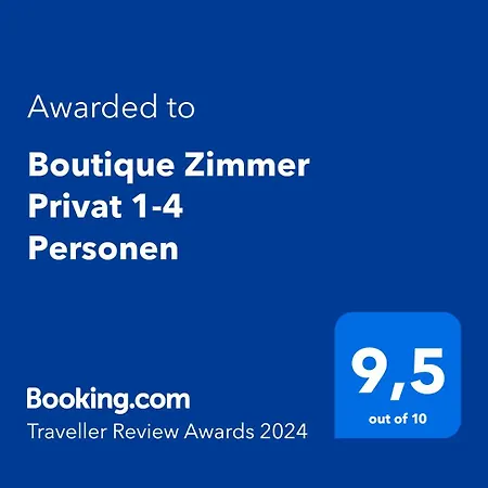 Privatunterkunft Boutique Privat 1-4 Personen *